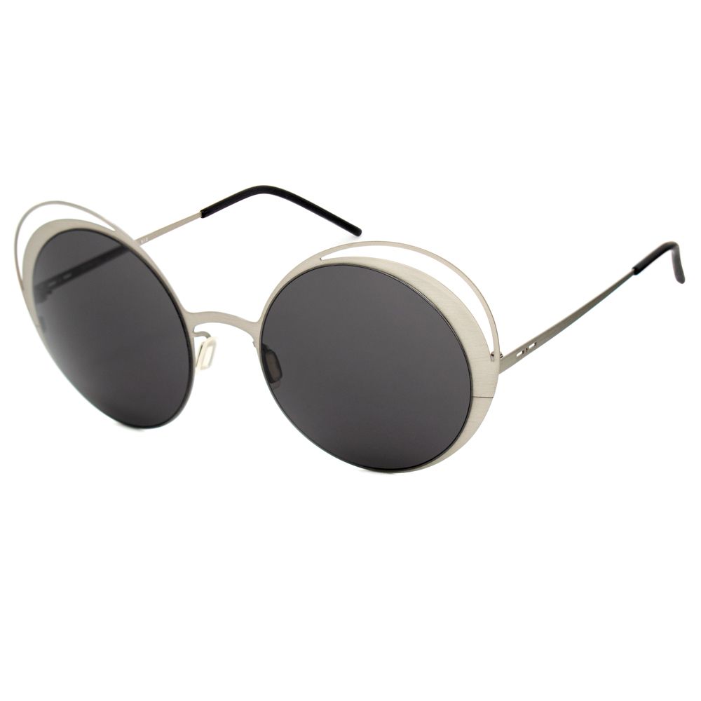 Italia Independent Women’s Sunglasses – Grey Metal Frame