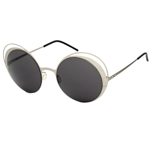 Italia Independent Women’s Sunglasses – Grey Metal Frame
