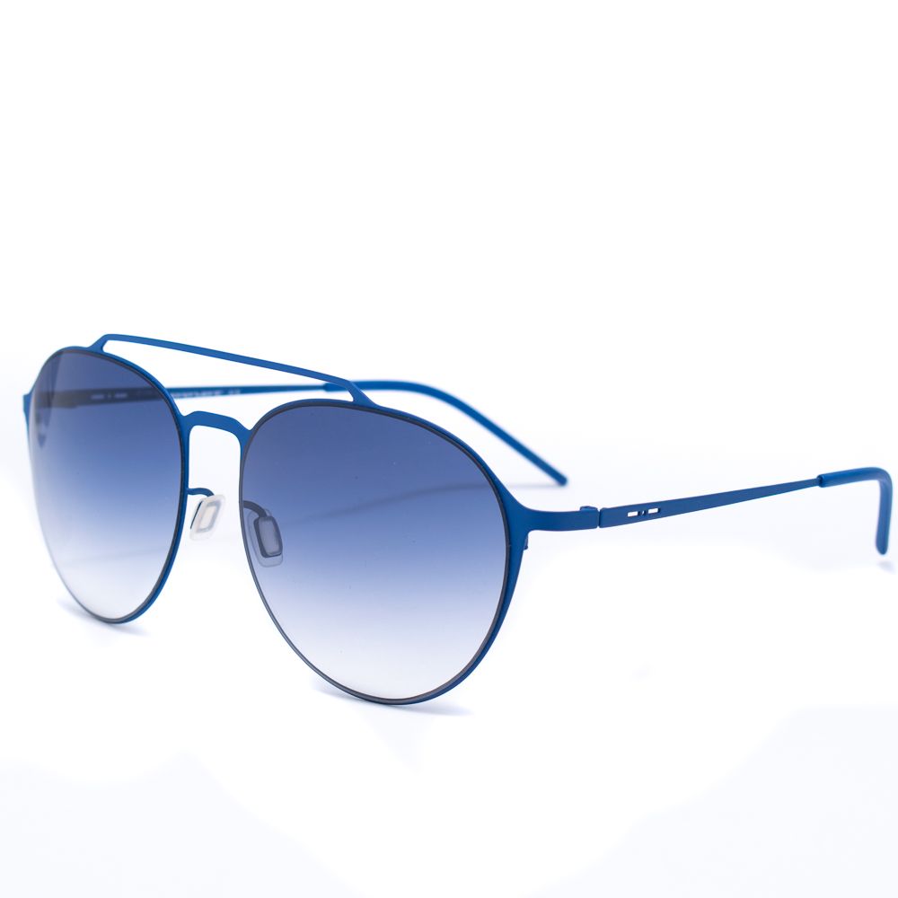 Italia Independent Women’s Sunglasses – Blue Metal Frame, 60mm Lenses