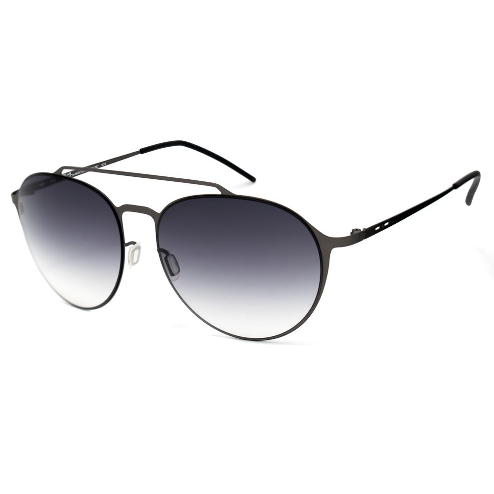 Italia Independent Women’s Sunglasses – Grey Metal Frame