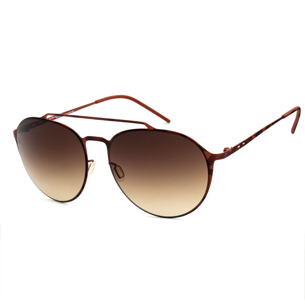 Italia Independent Women’s Sunglasses – Brown Metal Frame