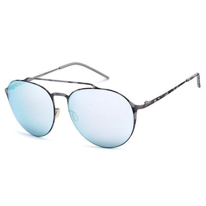 Italia Independent Women’s Sunglasses – Grey Metal Frame, 58mm Lenses