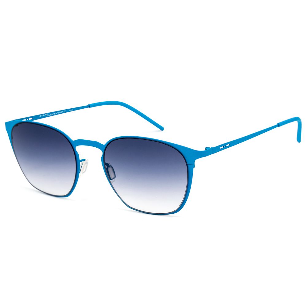 Italia Independent Unisex Blue Metal Sunglasses