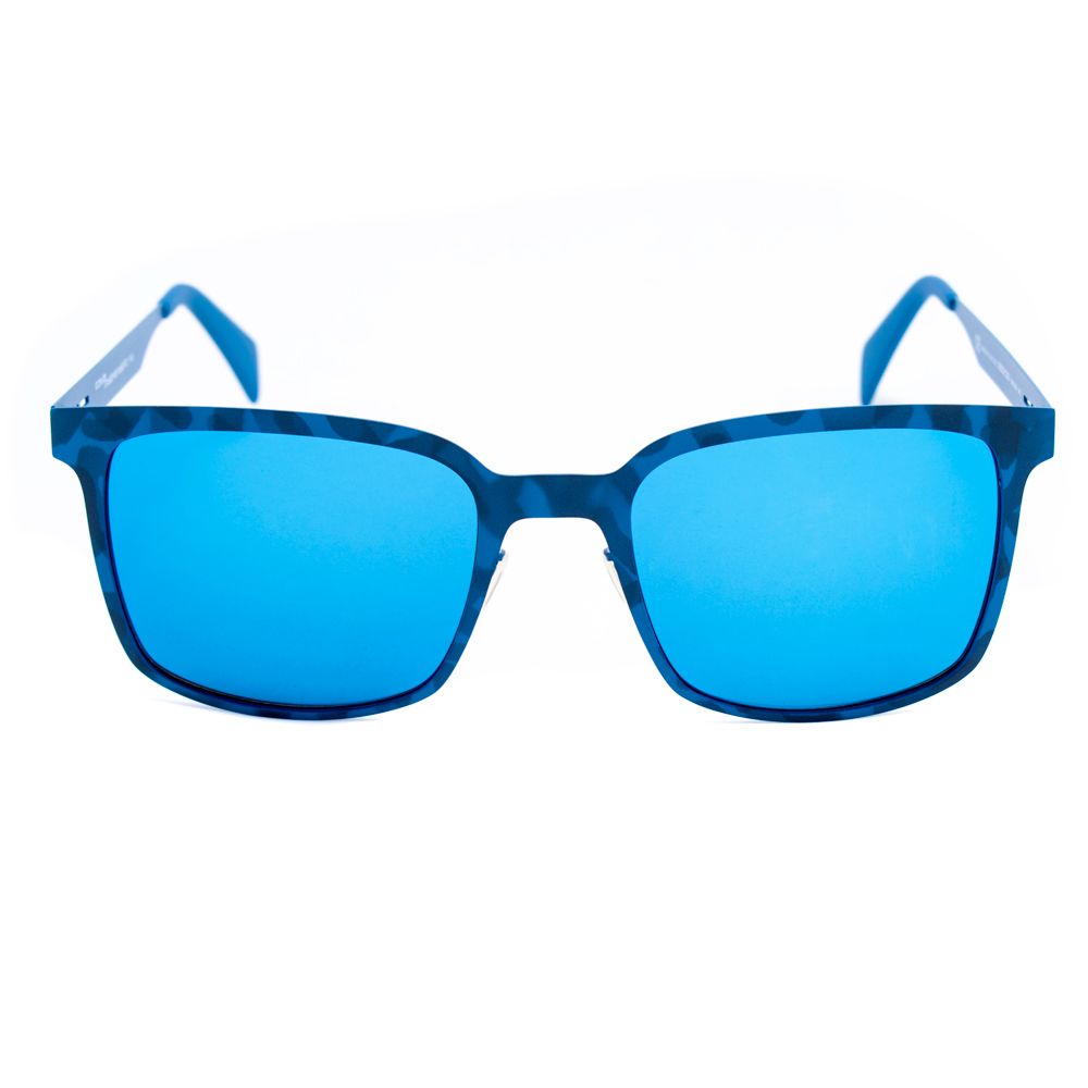 Italia Independent Men's Sunglasses – Blue Metal Frame, Mineral Lenses