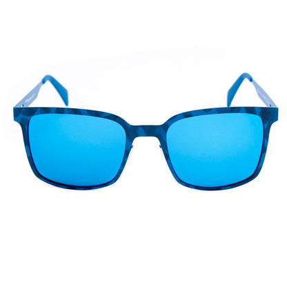 Italia Independent Men's Sunglasses – Blue Metal Frame, Mineral Lenses