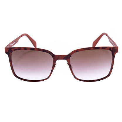 Italia Independent Brown Metal Sunglasses – 55mm Lens, Full UV Protection
