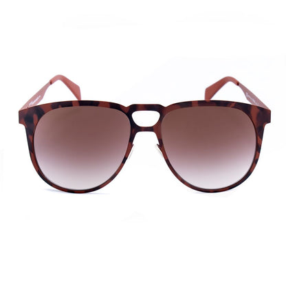 Italia Independent Men’s Sunglasses – Brown Metal Frame