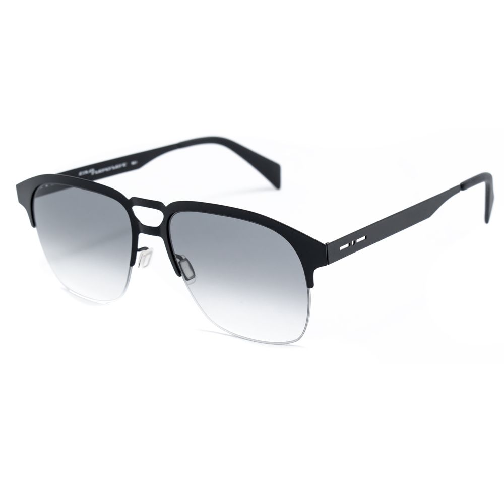 Italia Independent Black Metal Sunglasses – Stylish Black Frame