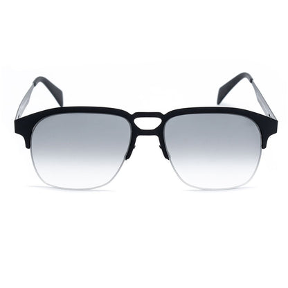Italia Independent Black Metal Sunglasses – Stylish Black Frame