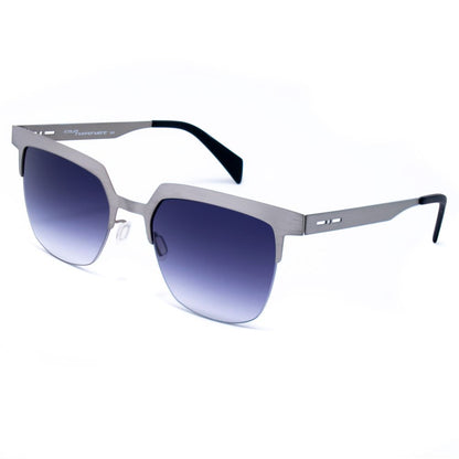 Italia Independent Unisex Sunglasses – Silver Metal Frame