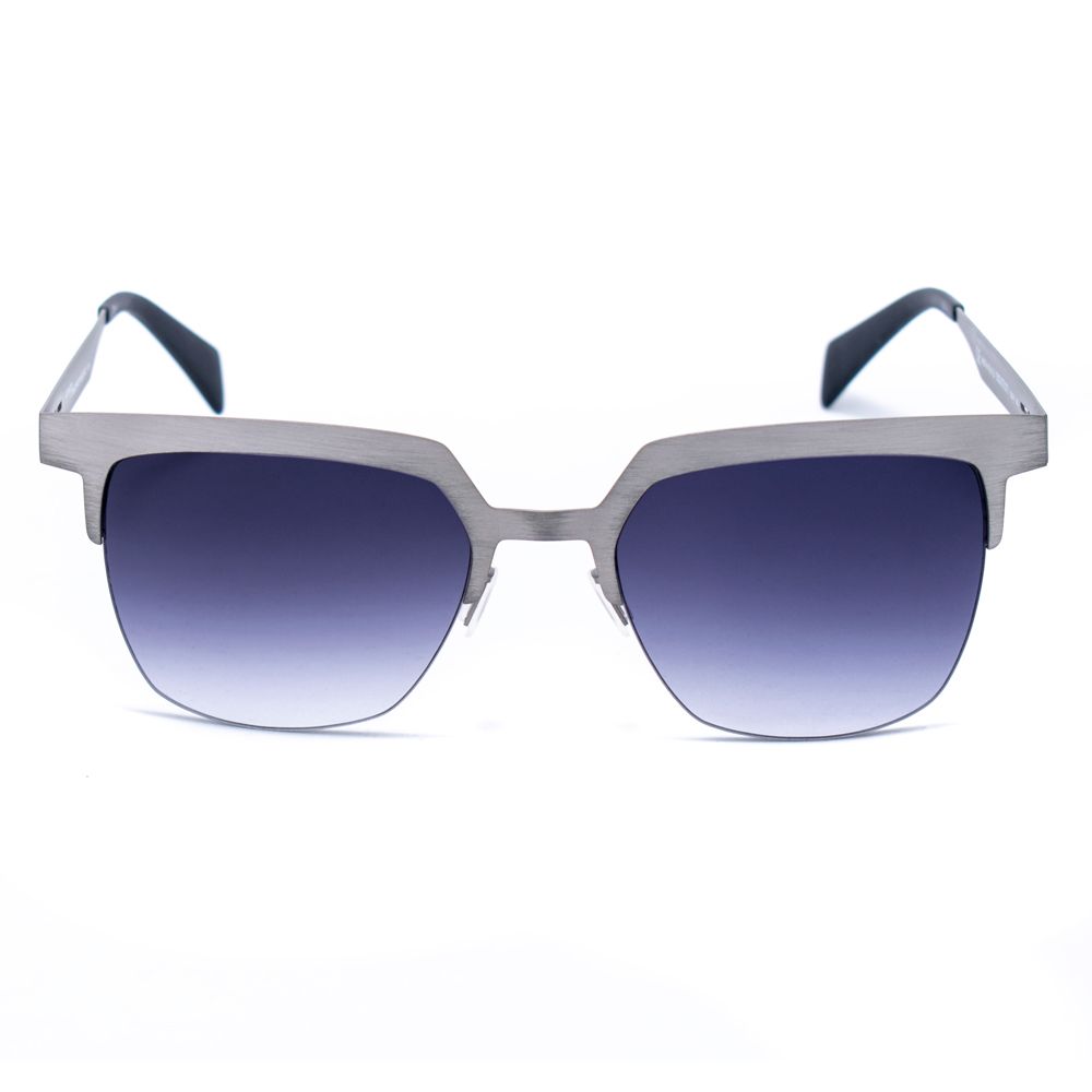 Italia Independent Unisex Sunglasses – Silver Metal Frame