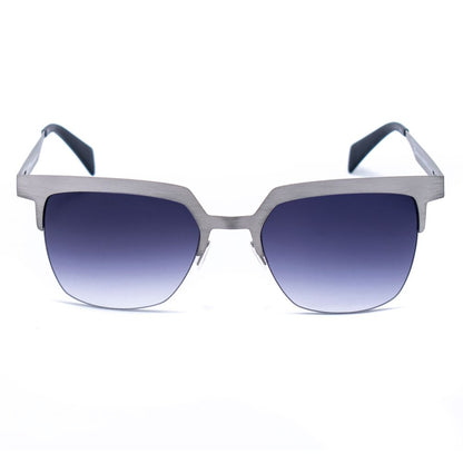 Italia Independent Unisex Sunglasses – Silver Metal Frame