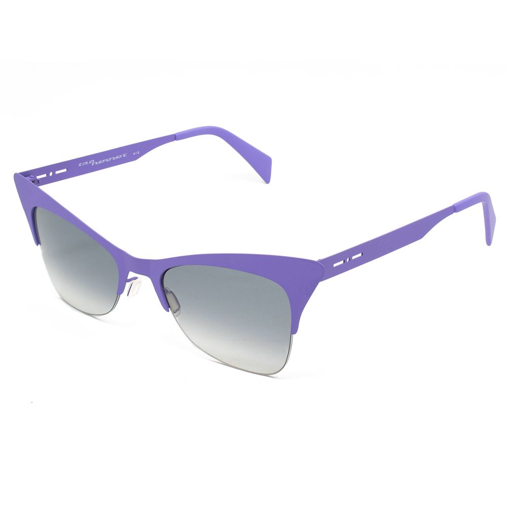 Italia Independent Women's Sunglasses – Purple Metal Frame