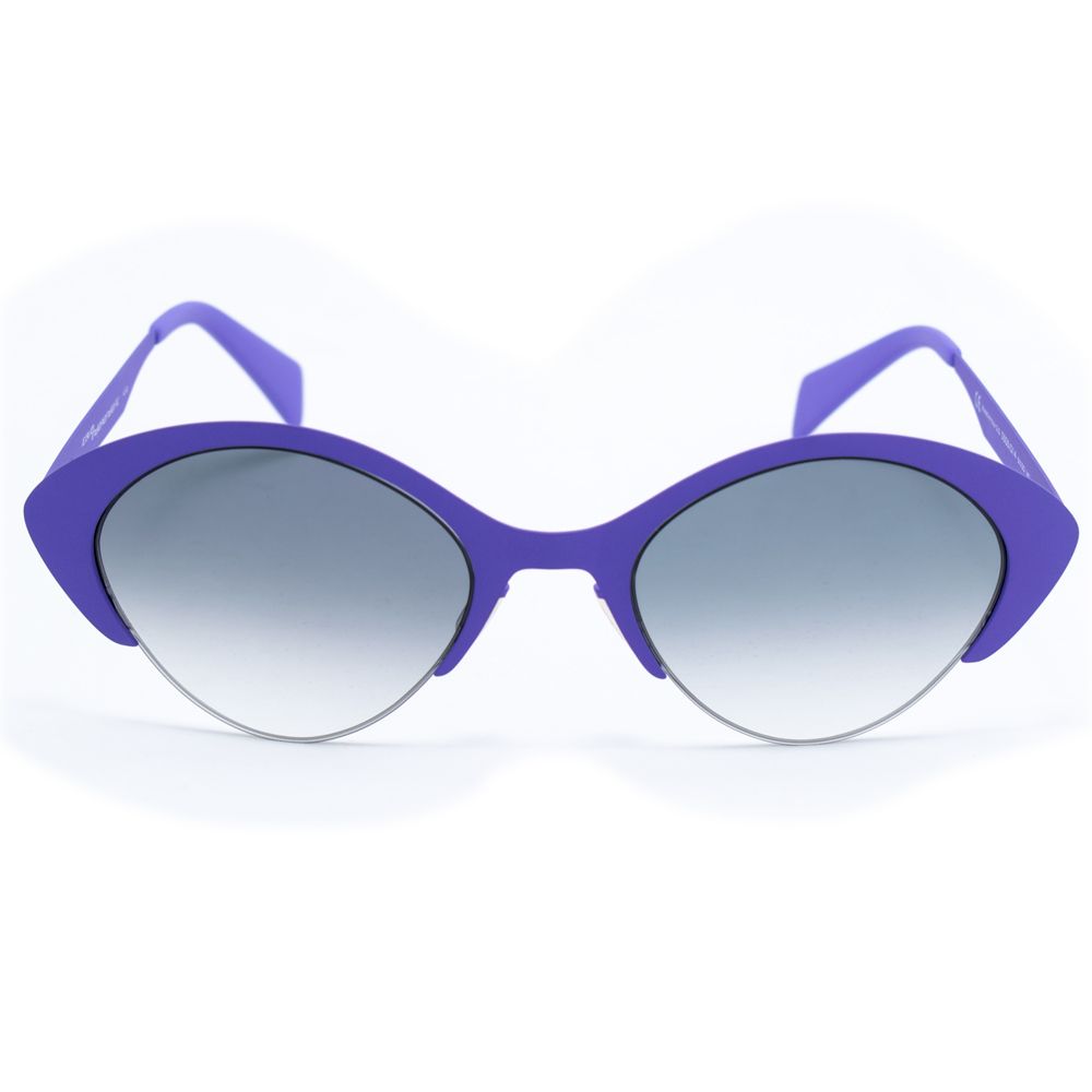 Italia Independent Women's Sunglasses – Purple Metal Frame