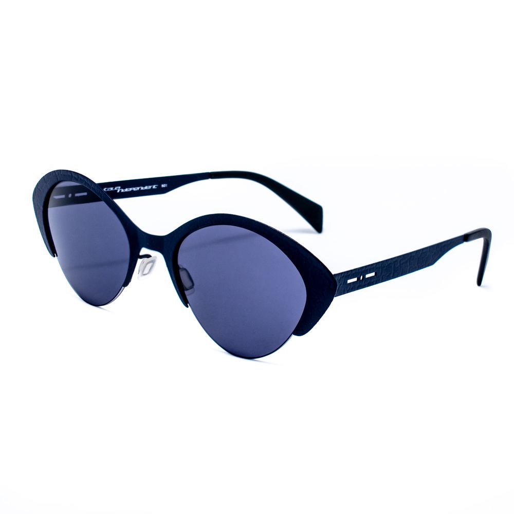 Italia Independent Women’s Sunglasses – Blue Metal Frame, Stylish Design