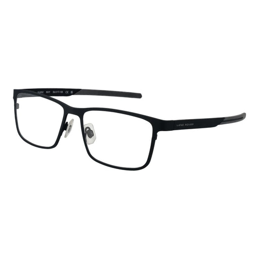 Land Rover Men’s Optical Glasses – Black Rectangle Frame, 56mm