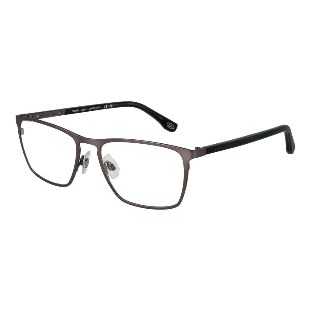 Land Rover Men's Optical Glasses – Grey Rectangle Frame, 55mm