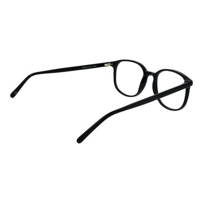 Andy Wolf Black Unisex Optical Frames – Stylish Oval Design, 54mm