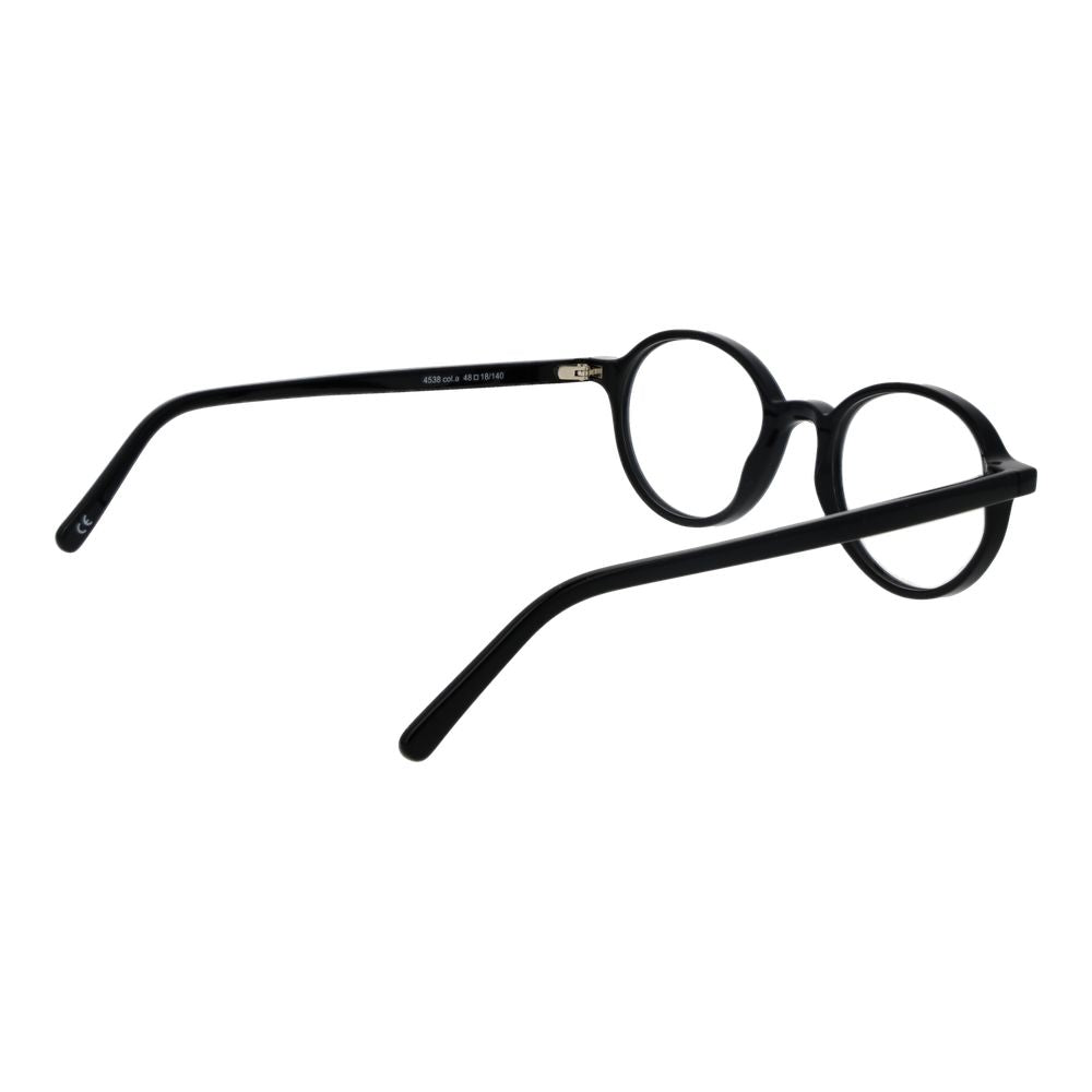 Andy Wolf Black Unisex Optical Frames – Full-Rim Style, 48mm