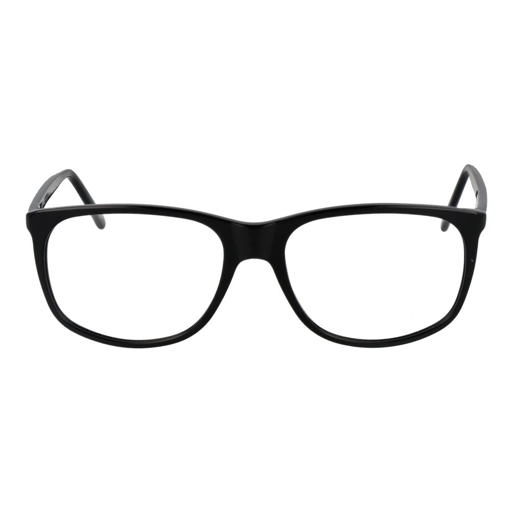 Andy Wolf Unisex Optical Frames – Black Rectangle Frame, 58mm
