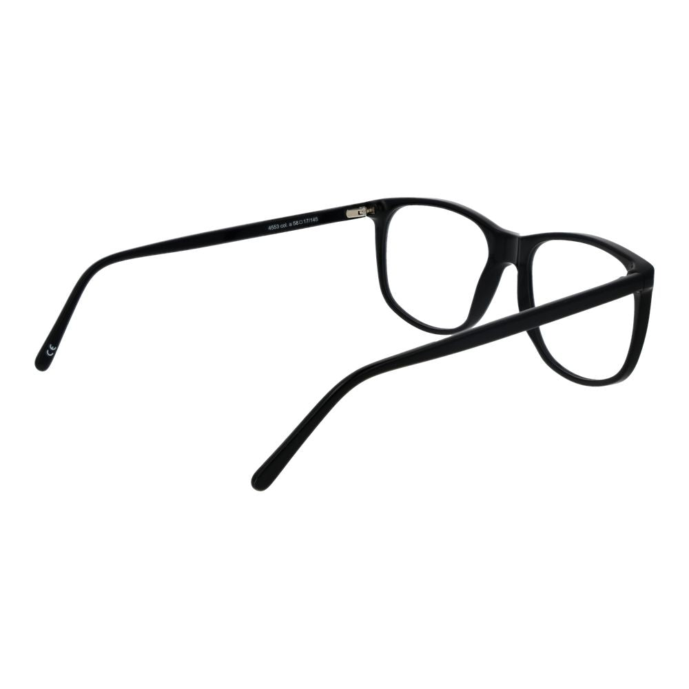 Andy Wolf Unisex Optical Frames – Black Rectangle Frame, 58mm