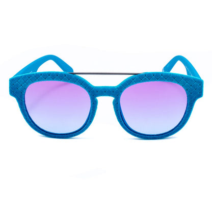 Italia Independent Unisex Blue Acetate Sunglasses