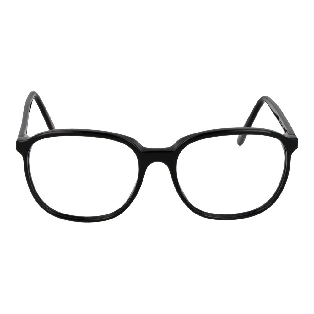 Andy Wolf Black Unisex Optical Frames – Square Full-Rim Design