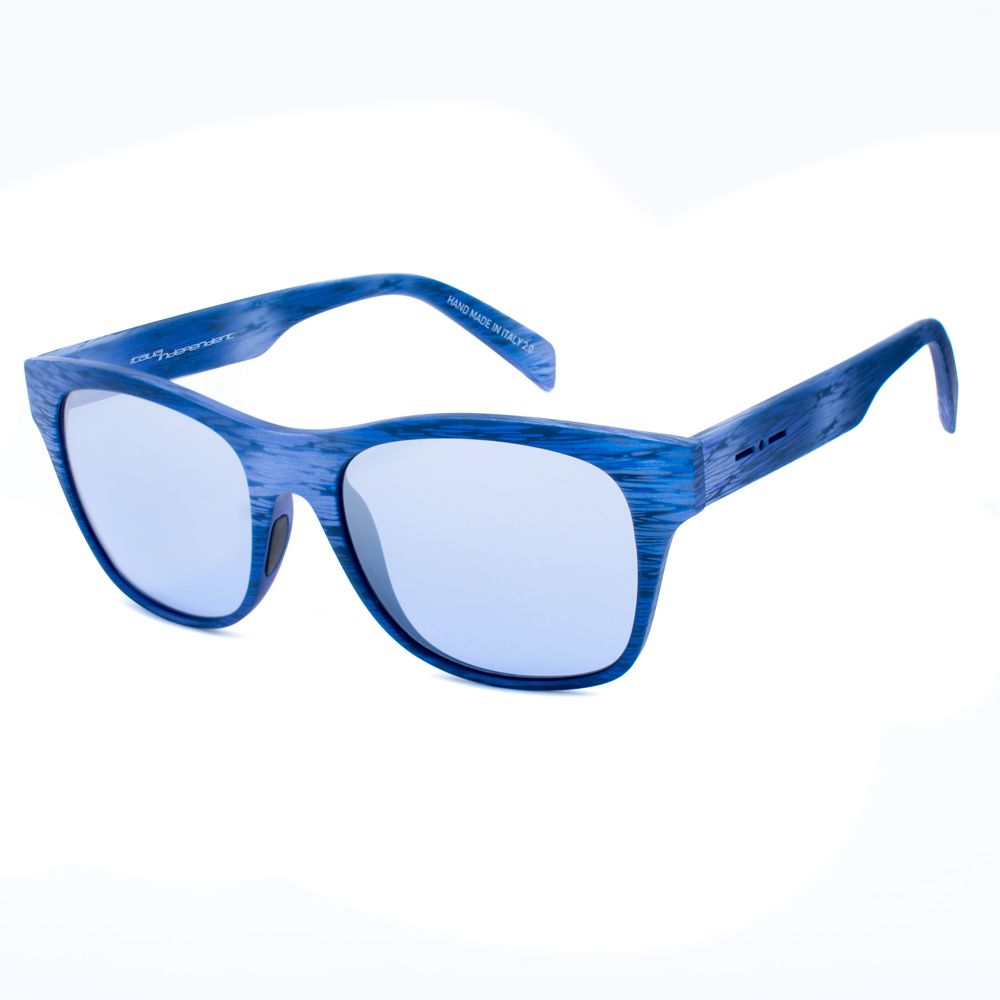 Italia Independent Unisex Sunglasses – Blue Acetate Frame, Full UV Protection