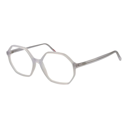Andy Wolf Unisex Optical Frames – White Square Full-Rim, 56mm