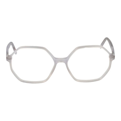 Andy Wolf Unisex Optical Frames – White Square Full-Rim, 56mm