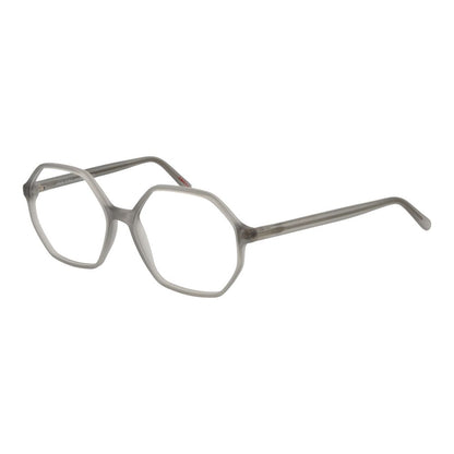 Andy Wolf Gray Unisex Optical Frames – Square Full-Rim, 56mm