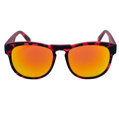 Italia Independent Red Acetate Sunglasses – Unisex Style with Full UV Protection