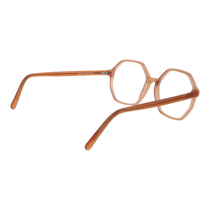 Andy Wolf Beige Unisex Optical Frames – Square Full-Rim Style