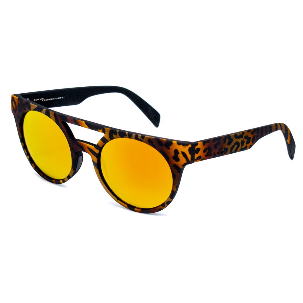Italia Independent Unisex Sunglasses – Orange Acetate Frames