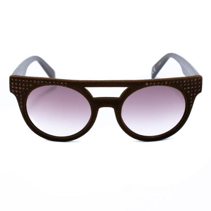 Italia Independent Women’s Sunglasses – Brown Acetate Frame
