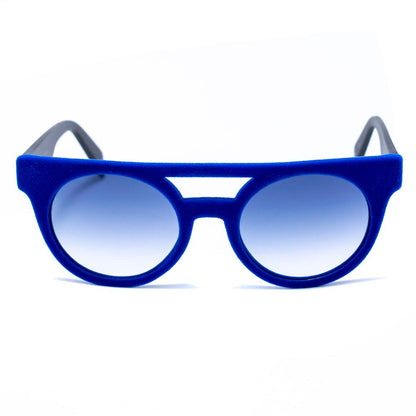 Italia Independent Blue Acetate Sunglasses – Unisex Frame, 50mm Lenses