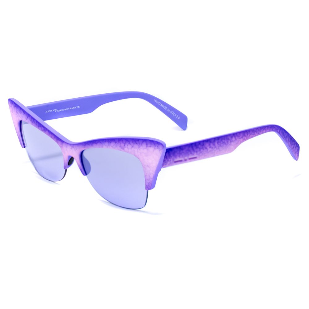 Italia Independent Women’s Sunglasses – Purple Acetate Frame, 59mm Lenses