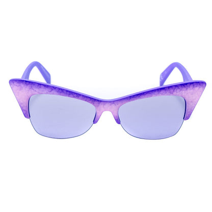 Italia Independent Women’s Sunglasses – Purple Acetate Frame, 59mm Lenses