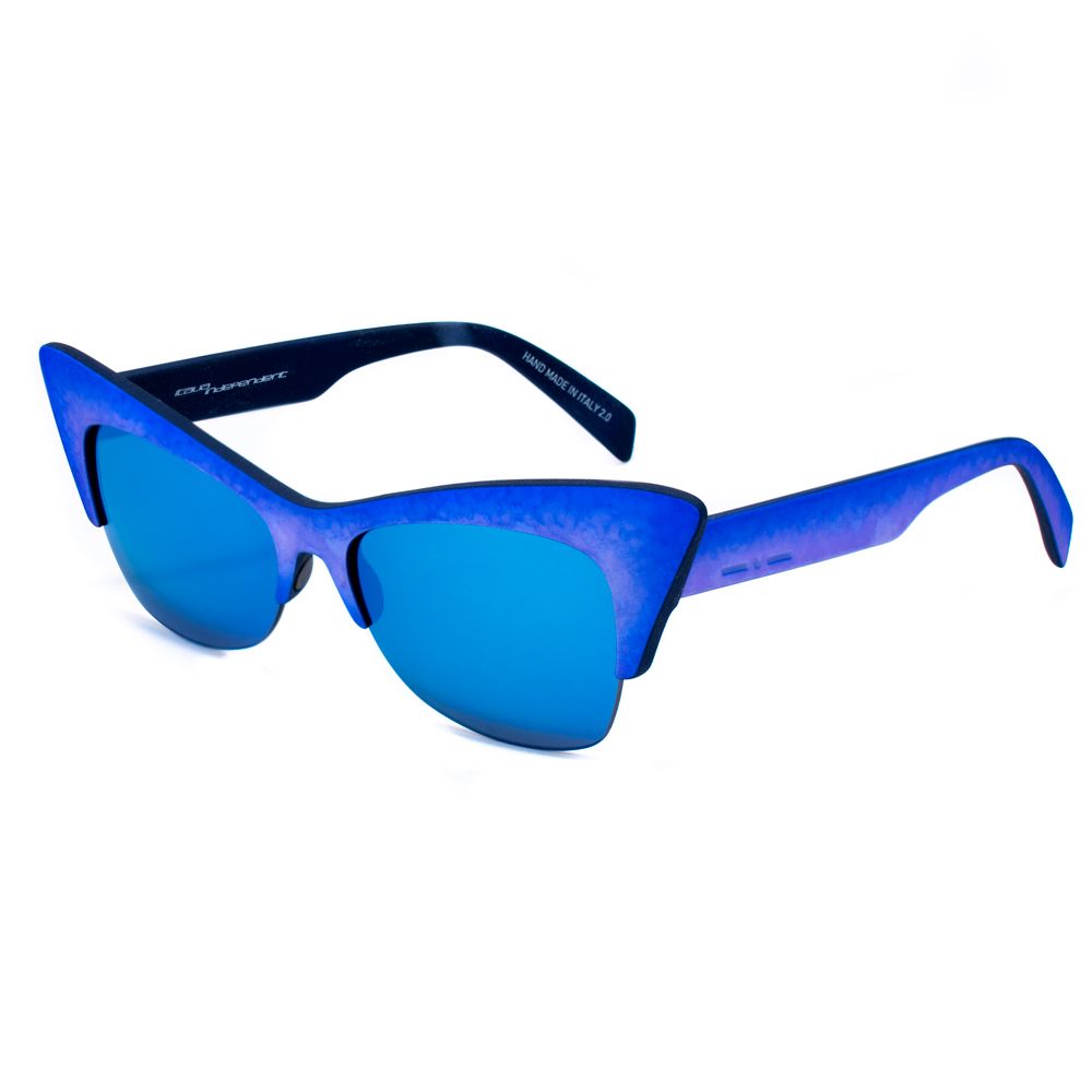 Italia Independent Women’s Sunglasses – Blue Acetate Frame