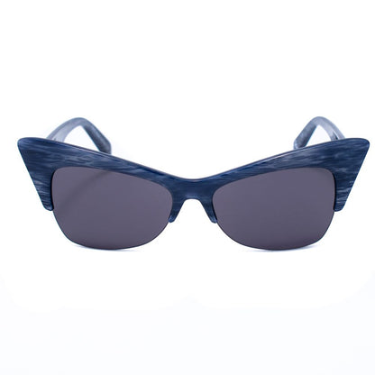 Italia Independent Women's Sunglasses – Blue Acetate Frame