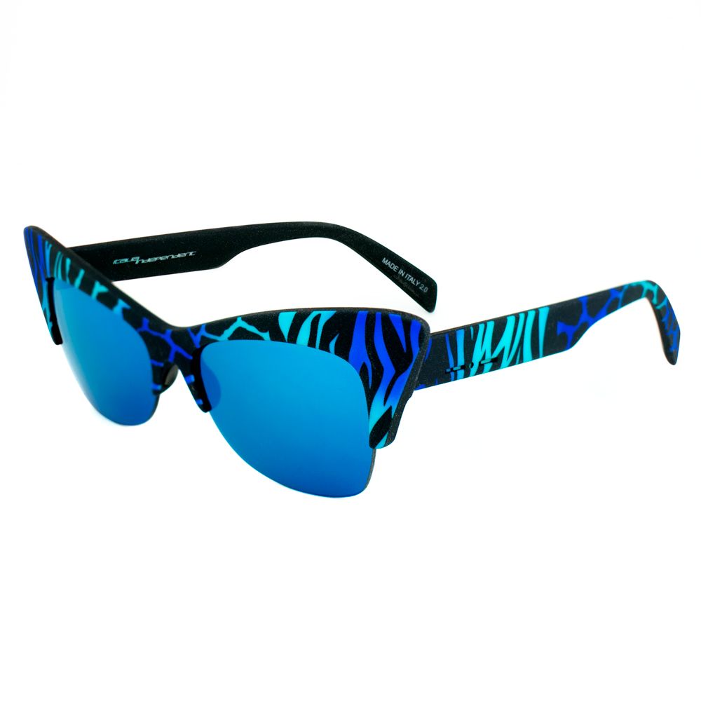 Italia Independent Women’s Sunglasses – Blue Acetate Frame