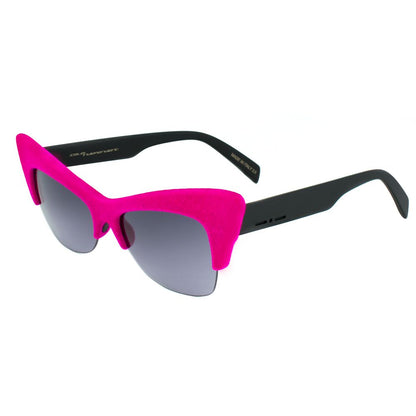 Italia Independent Women’s Sunglasses – Pink Acetate Frame, Full UV Protection