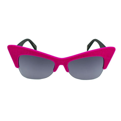 Italia Independent Women’s Sunglasses – Pink Acetate Frame, Full UV Protection