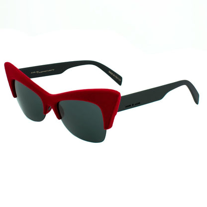 Italia Independent Women’s Sunglasses – Red Acetate Frame