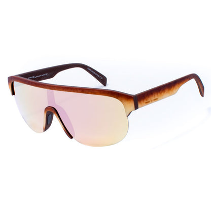 Italia Independent Brown Acetate Sunglasses – Stylish Protective Eyewear