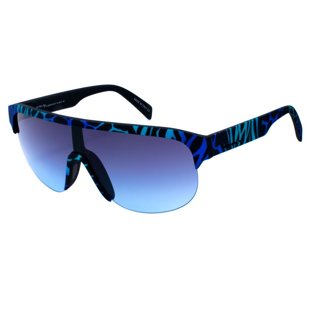Italia Independent Blue Acetate Sunglasses – Stylish Gradient Lenses