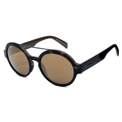 Italia Independent Unisex Sunglasses – Brown Acetate Frame
