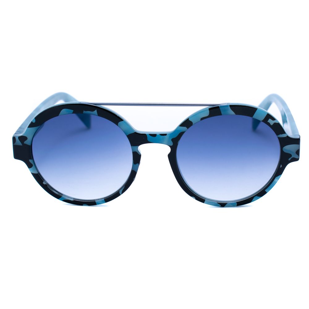 Italia Independent Blue Acetate Sunglasses – Unisex Style