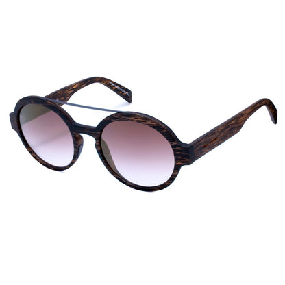 Italia Independent Unisex Sunglasses – Brown Acetate Frame