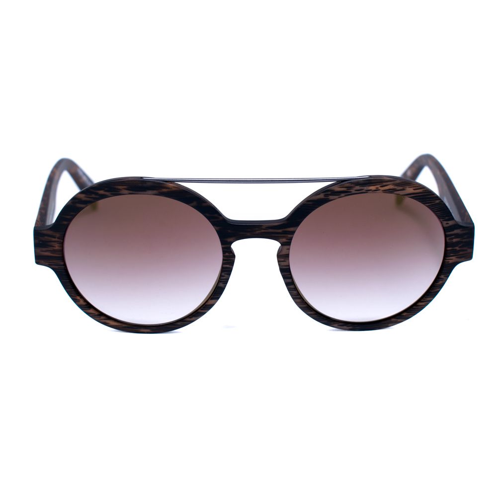 Italia Independent Unisex Sunglasses – Brown Acetate Frame